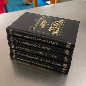 1987 vintage the new Webster’s 5handbooks